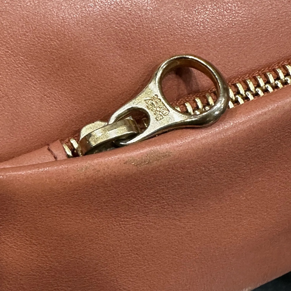See by chole Coral Pink Leather-Style Satchel with Scarf Accent - Picture 5 of 16